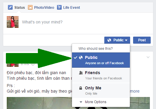 Chế độ mọi người cho Facebook 3