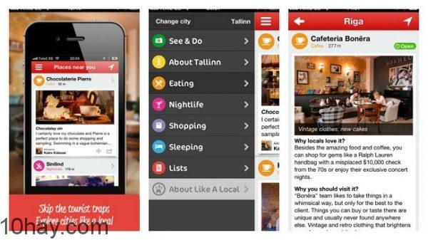 ứng dụng điện thoại