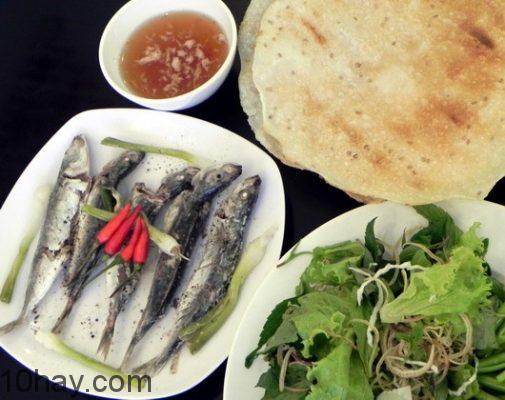 ca_nuc_hap món ngon cuốn bánh tráng 