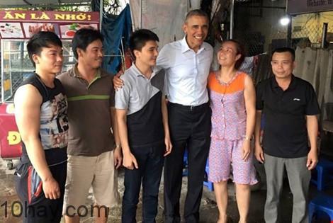 Tổng thống Obama thân thiện với người dân Việt Nam