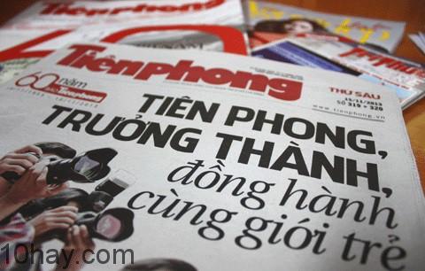 Một ấn phẩm của báo Tiền Phong