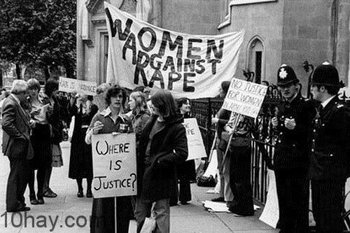Women Against Rape demonstration London