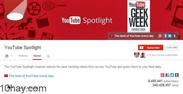 YouTube-Spotlight
