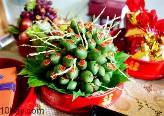 trầu cau cưới 