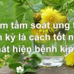 biện pháp phòng chống bệnh ung thư