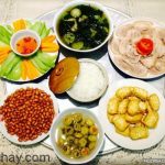 Mâm cơm gia đình hàng ngày