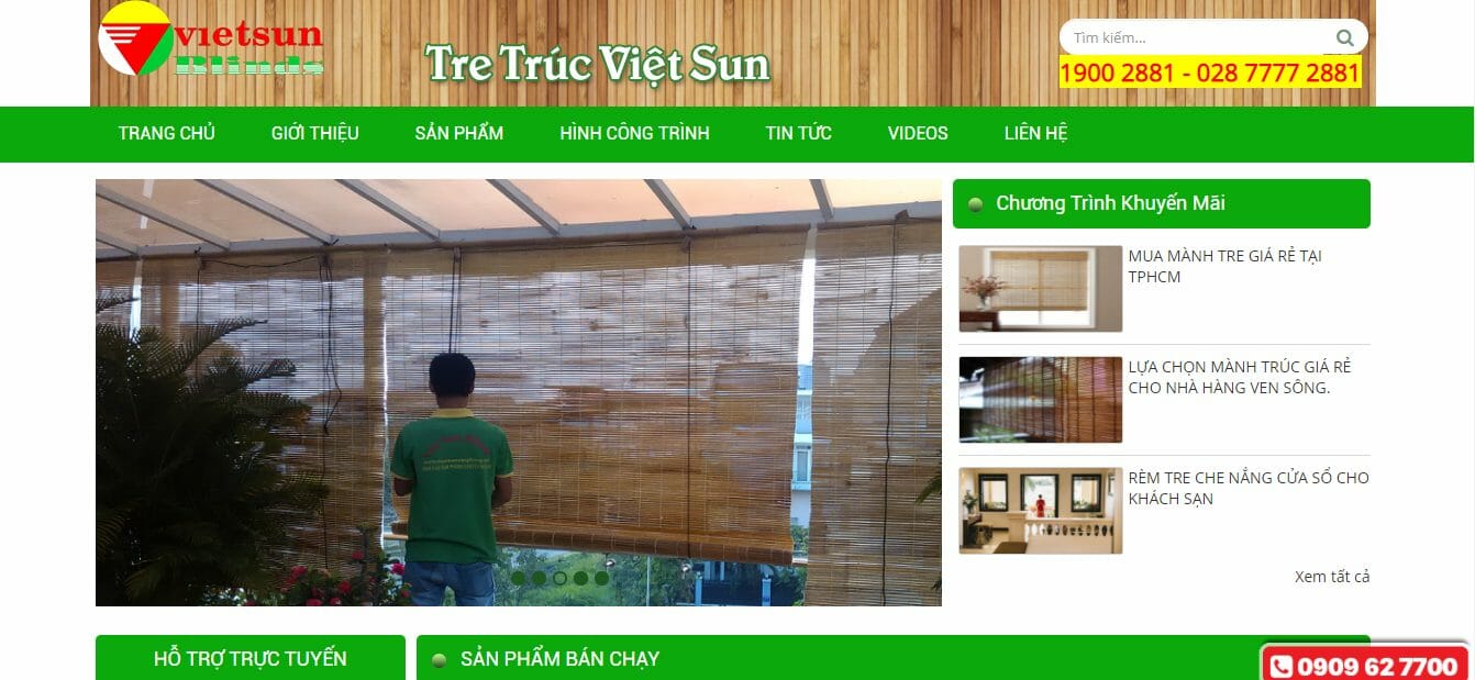 Địa chỉ mua bàn ghế nhà hàng, quán ăn Việt Sun Blinds