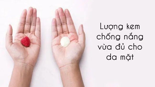 Tiết kiệm kem chống nắng