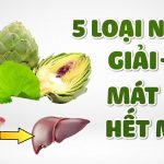 10 loại nước uống mát gan giải độc